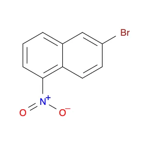 Naphthalene, 6-bromo-1-nitro-