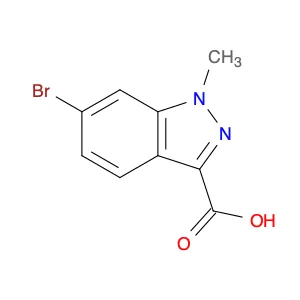 1H-Indazole-3-carboxylic acid, 6-bromo-1-methyl-