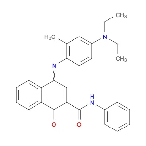 2-Naphthalenecarboxamide, 4-[[4-(diethylamino)-2-methylphenyl]imino]-1,4-dihydro-1-oxo-N-phenyl-