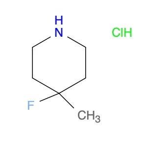 Piperidine, 4-fluoro-4-methyl-, hydrochloride (1:1)