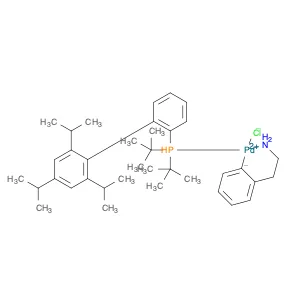Chloro[2-(di-tert-butylphosphino)-2′,4′,6′-triisopropyl-1,1′-biphenyl][2-(2-aminoethyl)phenyl)]pal…