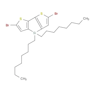 4H-Silolo[3,2-b:4,5-b']dithiophene, 2,6-dibromo-4,4-dioctyl-