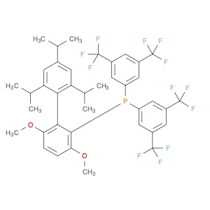 Bis(3,5-bis(trifluoromethyl)phenyl)(2',4',6'-triisopropyl-3,6-dimethoxy-[1,1'-biphenyl]-2-yl)phosp…