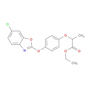 Ethyl 2-(4-((6-chlorobenzo[d]oxazol-2-yl)oxy)phenoxy)propanoate