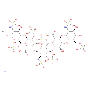 α-D-Glucopyranoside, methyl O-2-deoxy-6-O-sulfo-2-(sulfoamino)-α-D-glucopyranosyl-(1→4)-O-β-D-gluc…
