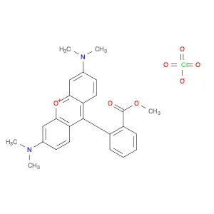 3,6-Bis(dimethylamino)-9-(2-(methoxycarbonyl)phenyl)xanthylium perchlorate