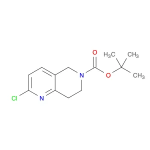 tert-Butyl 2-chloro-7,8-dihydro-1,6-naphthyridine-6(5H)-carboxylate