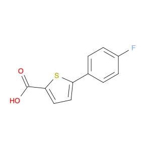 2-Thiophenecarboxylic acid, 5-(4-fluorophenyl)-
