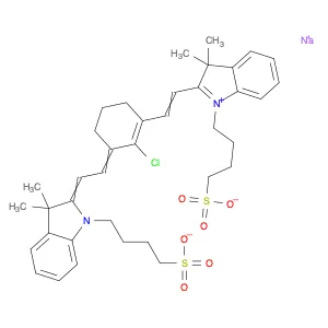 2-[2-[2-Chloro-3-[[1,3-dihydro-3,3-dimethyl-1-(4-sulfobutyl)-2H-indol-2-ylidene]ethylidene]-1-cycl…