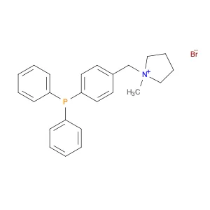 1-(4-(Diphenylphosphino)benzyl)-1-methylpyrrolidin-1-ium bromide