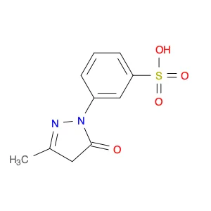 Benzenesulfonic acid, 3-(4,5-dihydro-3-methyl-5-oxo-1H-pyrazol-1-yl)-