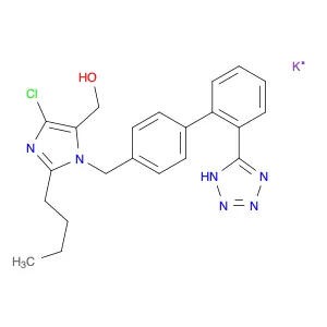 1H-Imidazole-5-methanol, 2-butyl-4-chloro-1-[[2'-(2H-tetrazol-5-yl)[1,1'-biphenyl]-4-yl]methyl]-, …