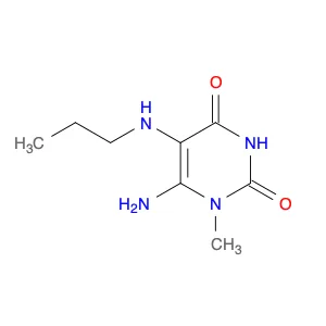 6-amino-1-methyl-5-(propylamino)-1,2,3,4-tetrahydropyrimidine-2,4-dione