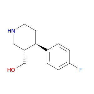 3-Piperidinemethanol, 4-(4-fluorophenyl)-, (3S,4R)-