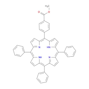 Benzoic acid, 4-(10,15,20-triphenyl-21H,23H-porphin-5-yl)-, methyl ester
