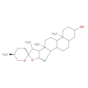 Spirostan-3-ol, (3β,5β,25S)-