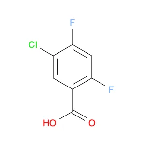 Benzoic acid, 5-chloro-2,4-difluoro-