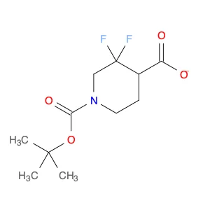 1,4-Piperidinedicarboxylic acid, 3,3-difluoro-, 1-(1,1-dimethylethyl) ester