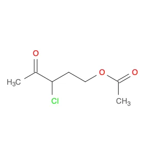 2-Pentanone, 5-(acetyloxy)-3-chloro-
