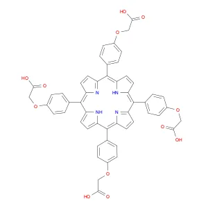 Acetic acid, 2,2',2'',2'''-[21H,23H-porphine-5,10,15,20-tetrayltetrakis(4,1-phenyleneoxy)]tetrakis-