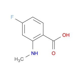 4-Fluoro-2-(methylamino)benzoic acid