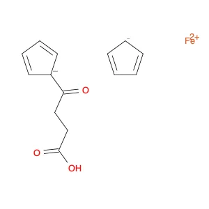 Ferrocene, (3-carboxy-1-oxopropyl)-