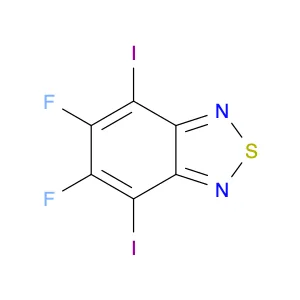 2,1,3-Benzothiadiazole, 5,6-difluoro-4,7-diiodo-