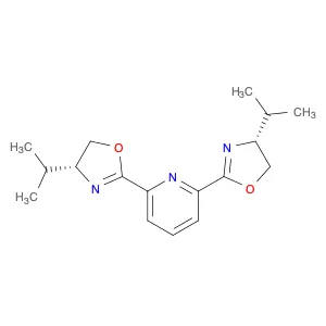 Pyridine, 2,6-bis[(4R)-4,5-dihydro-4-(1-methylethyl)-2-oxazolyl]-