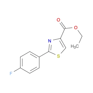 4-Thiazolecarboxylic acid, 2-(4-fluorophenyl)-, ethyl ester