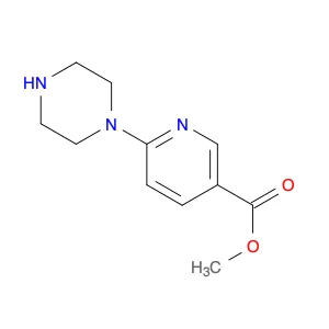 3-PYRIDINECARBOXYLIC ACID, 6-(1-PIPERAZINYL)-, METHYL ESTER