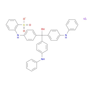 Sodium 2-((4-(hydroxybis(4-(phenylamino)phenyl)methyl)phenyl)amino)benzenesulfonate