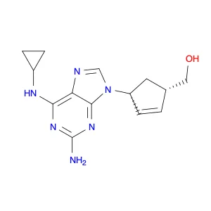 (1S,4R)-4-[2-Amino-6-(cyclopropylamino)-9H-purin-9-yl]-2-cyclopentene-1-methanol
