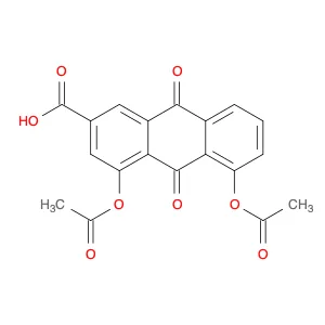 4,5-bis(acetyloxy)-9,10-dioxo-9,10-dihydroanthracene-2-carboxylic acid