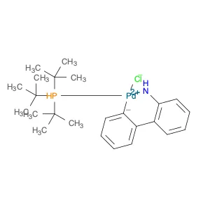 Chloro[(tri-tert-butylphosphine)-2-(2-aminobiphenyl)] palladium(II)