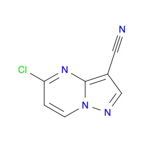 Pyrazolo[1,5-a]pyrimidine-3-carbonitrile, 5-chloro-