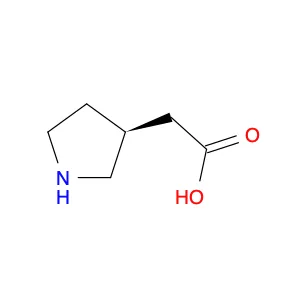(S)-2-(Pyrrolidin-3-yl)acetic acid