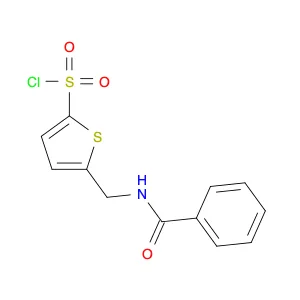 5-(Benzamidomethyl)thiophene-2-sulfonyl chloride