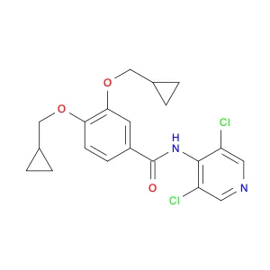 3,4-Bis(cyclopropylmethoxy)-N-(3,5-dichloropyridin-4-yl)benzamide