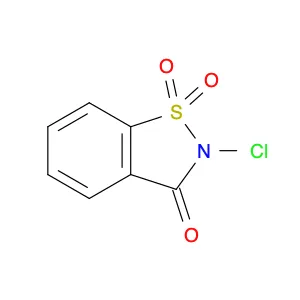 1,2-Benzisothiazol-3(2H)-one, 2-chloro-, 1,1-dioxide