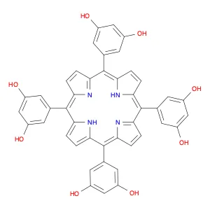 1,3-Benzenediol, 5,5',5'',5'''-(21H,23H-porphine-5,10,15,20-tetrayl)tetrakis-