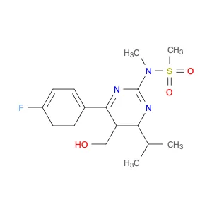 5-(Hydroxymethyl)-4-(4-fluorophenyl)-6-isopropyl-2-[methyl(methylsulfonyl)amino]pyrimidine