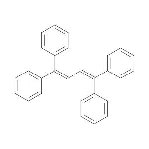 Benzene, 1,1',1'',1'''-(1,3-butadiene-1,4-diylidene)tetrakis-
