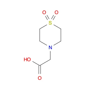 4-Thiomorpholineacetic acid, 1,1-dioxide