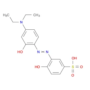 3-[2-[4-(Diethylamino)-2-hydroxyphenyl]diazenyl]-4-hydroxybenzenesulfonic acid