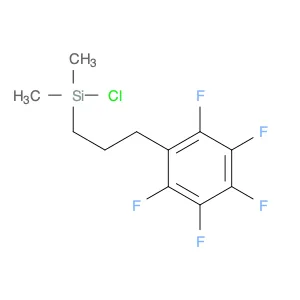 Benzene, 1-[3-(chlorodimethylsilyl)propyl]-2,3,4,5,6-pentafluoro-