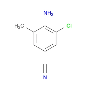 Benzonitrile, 4-amino-3-chloro-5-methyl-