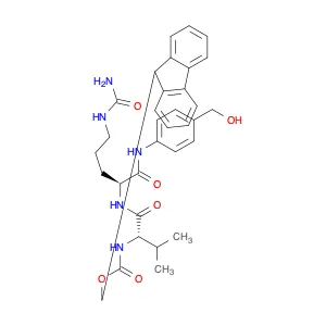 L-Ornithinamide, N-[(9H-fluoren-9-ylmethoxy)carbonyl]-L-valyl-N5-(aminocarbonyl)-N-[4-(hydroxymeth…