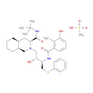 3-Isoquinolinecarboxamide, N-(1,1-dimethylethyl)decahydro-2-[(2R,3R)-2-hydroxy-3-[(3-hydroxy-2-met…