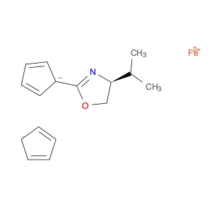 Ferrocene, [(4S)-4,5-dihydro-4-(1-methylethyl)-2-oxazolyl]-