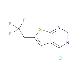 4-Chloro-6-(2,2,2-trifluoroethyl)thieno[2,3-d]pyrimidine